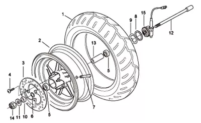 Front wheel