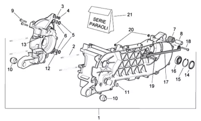 Engine casing