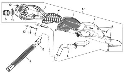 Air intake filter