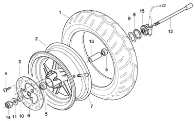 Front wheel