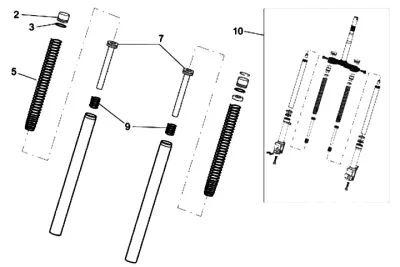 Fork parts