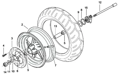 Front wheel