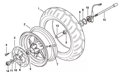 Front wheel