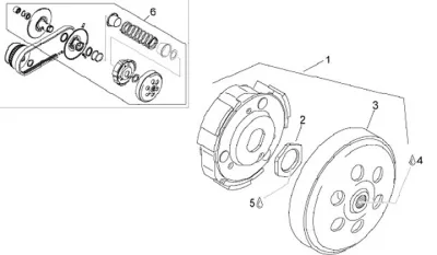 Rear pulley III