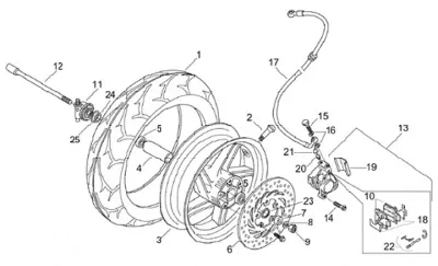 Front wheel