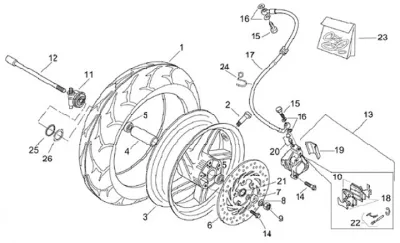 Front wheel