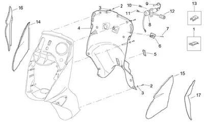 Legshield inner