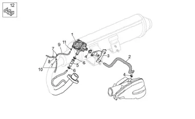 Secondary air housing
