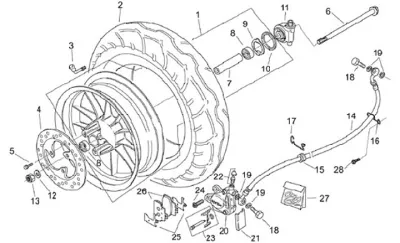 Front wheel (Custom)