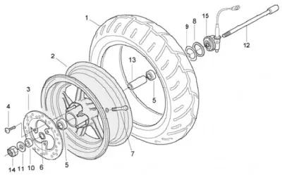 Front wheel