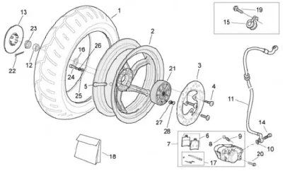 Rear wheel