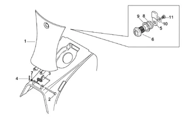 Fuel flap