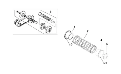 Rear pulley II