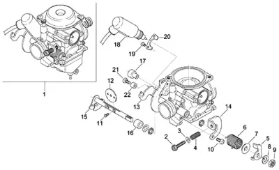 Carburettor parts