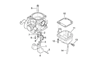 Componenti carburatore