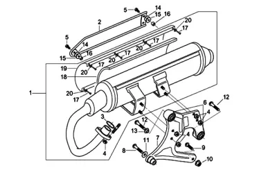 Avgassystem
