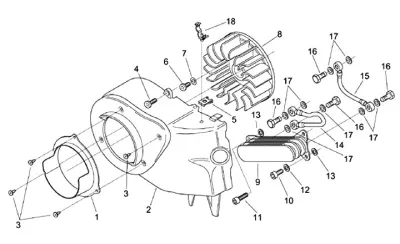Radiator - oil cooler