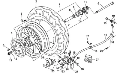Front wheel (Custom)