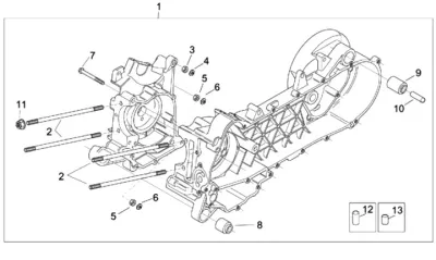 Engine casing
