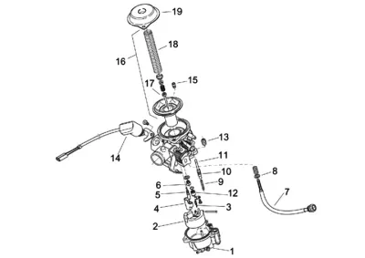 Carburettor parts