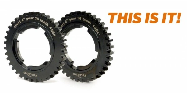 Short fourth gear for Vespa PX and PX Lusso