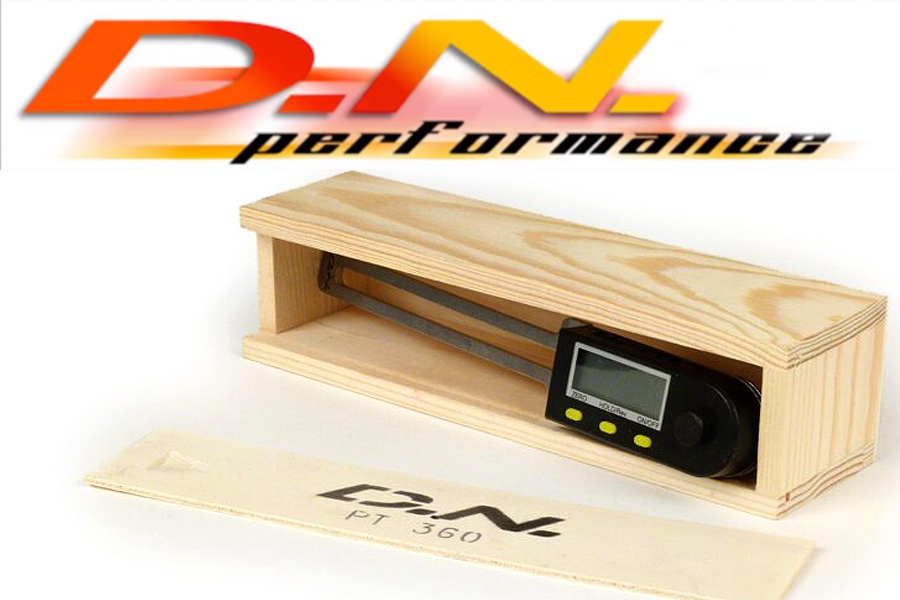 Measure steering angles professionally with the digital degree disk