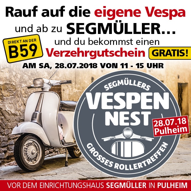 Vespa Treffen Italientage Segmüller Pulheim