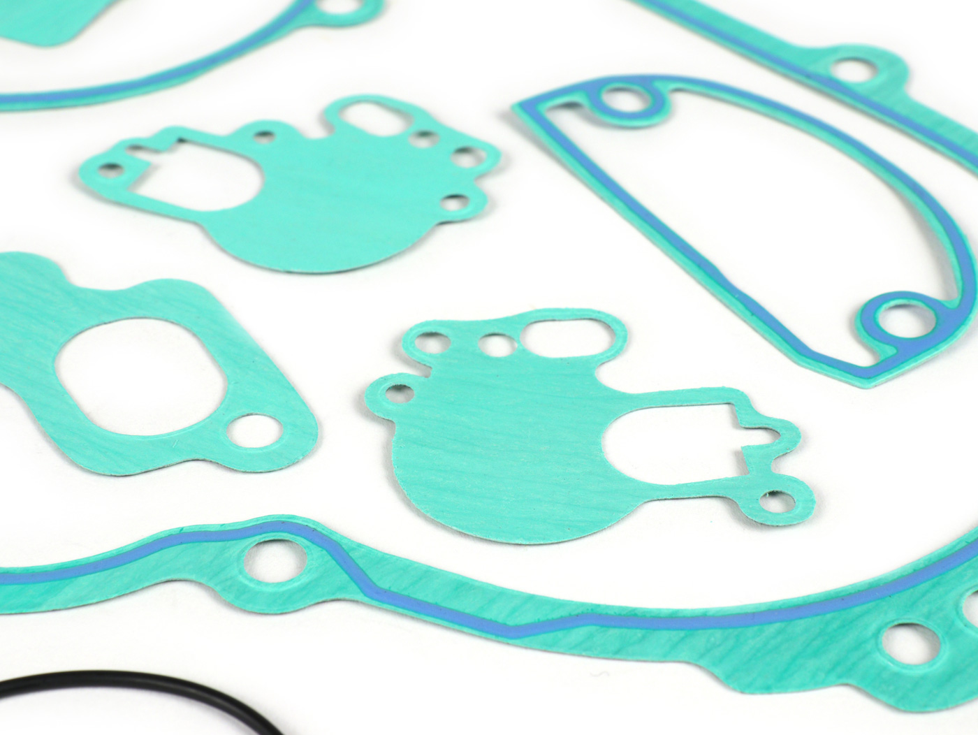 BGM PRO silicone engine gasket set for Vespa Largeframe 2-channel engines