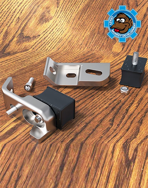 Adaptador amortiguador trasero Vespa V50 CMD Joe Possum - Smallframe