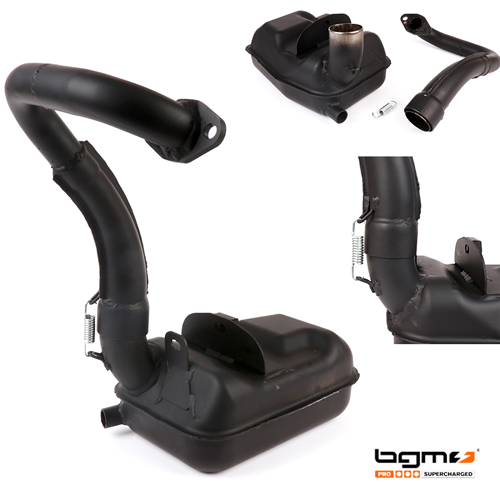 Nouveau pot d'échappement Vespa PK50 & PK125 de course BigBox TOURING bgm PRO