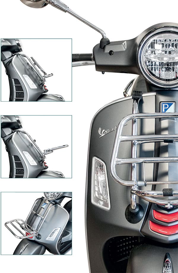 Bagagerek en Bagagedrager Vespa GTS 300 - NR1 Motor Bagagerek en Bagagedrager Vespa GTS 300 - NR1 Motor