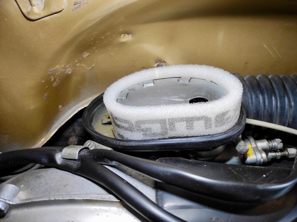 Inserto filtro bgm PRO per modelli Motovespa Vespa dalla Spagna