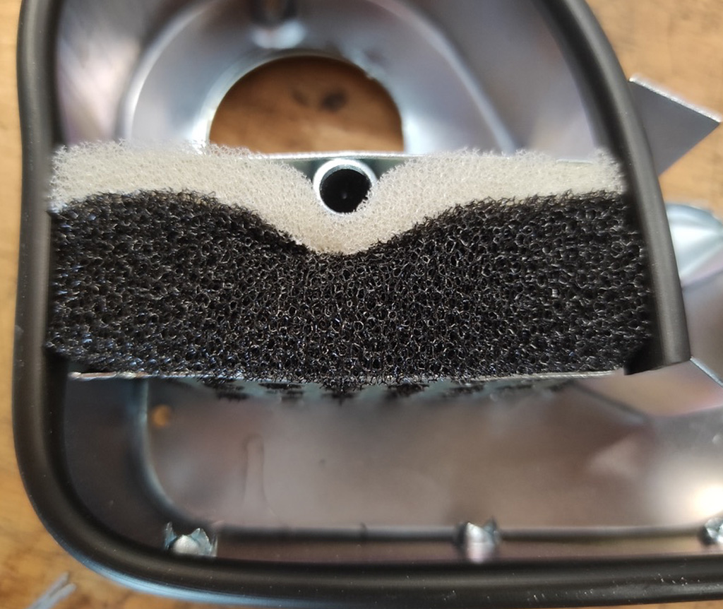 Filtre à air pour Vespa Smallframe SHB carburateur bgm PRO filtre à air