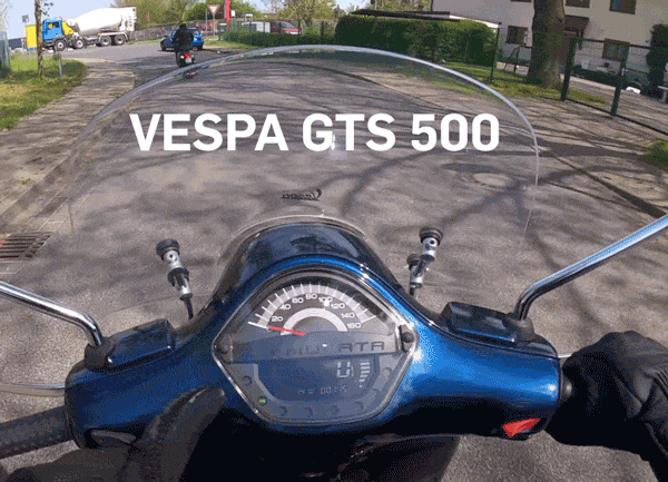 LA Mutata Vespa GTS 500 proefrit