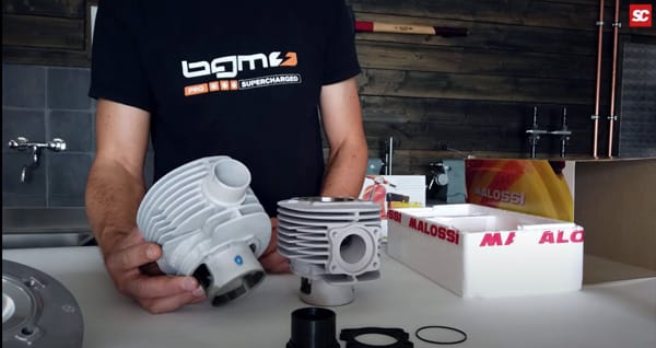 Este es el nuevo cilindro Malossi MHR 2021 para Vespa 200 PX / RALLY