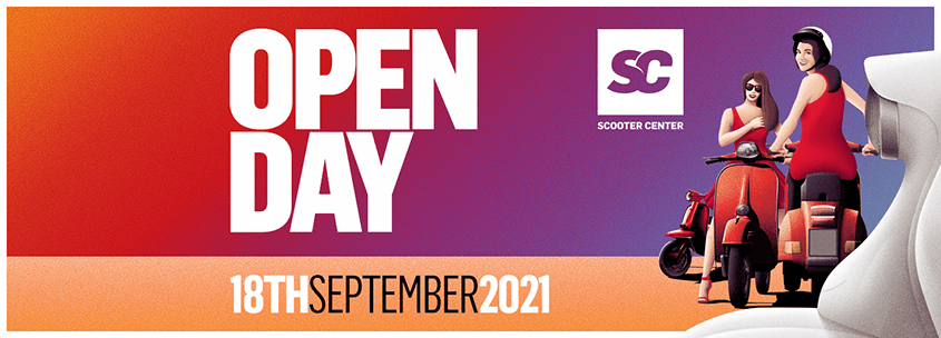 Save the date! Scooter Center Open Day 2021 - 18.09.2021