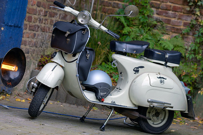VESPABAG Leren designertassen voor Vespa van Mauro Mulas
