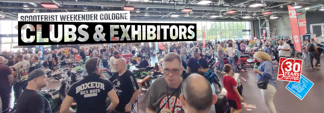 Scooterist Weekender Cologne 2022 – Clubs & Aussteller