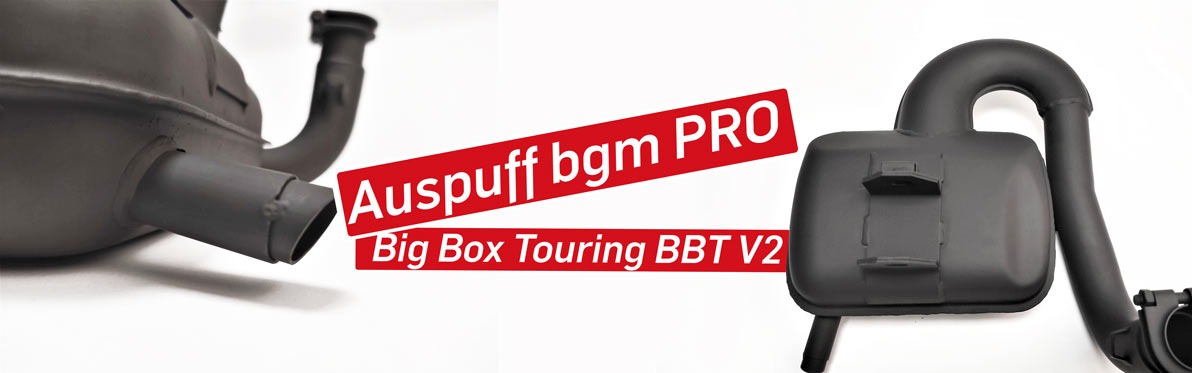 Exhaust BGM PRO Big Box Touring - 
