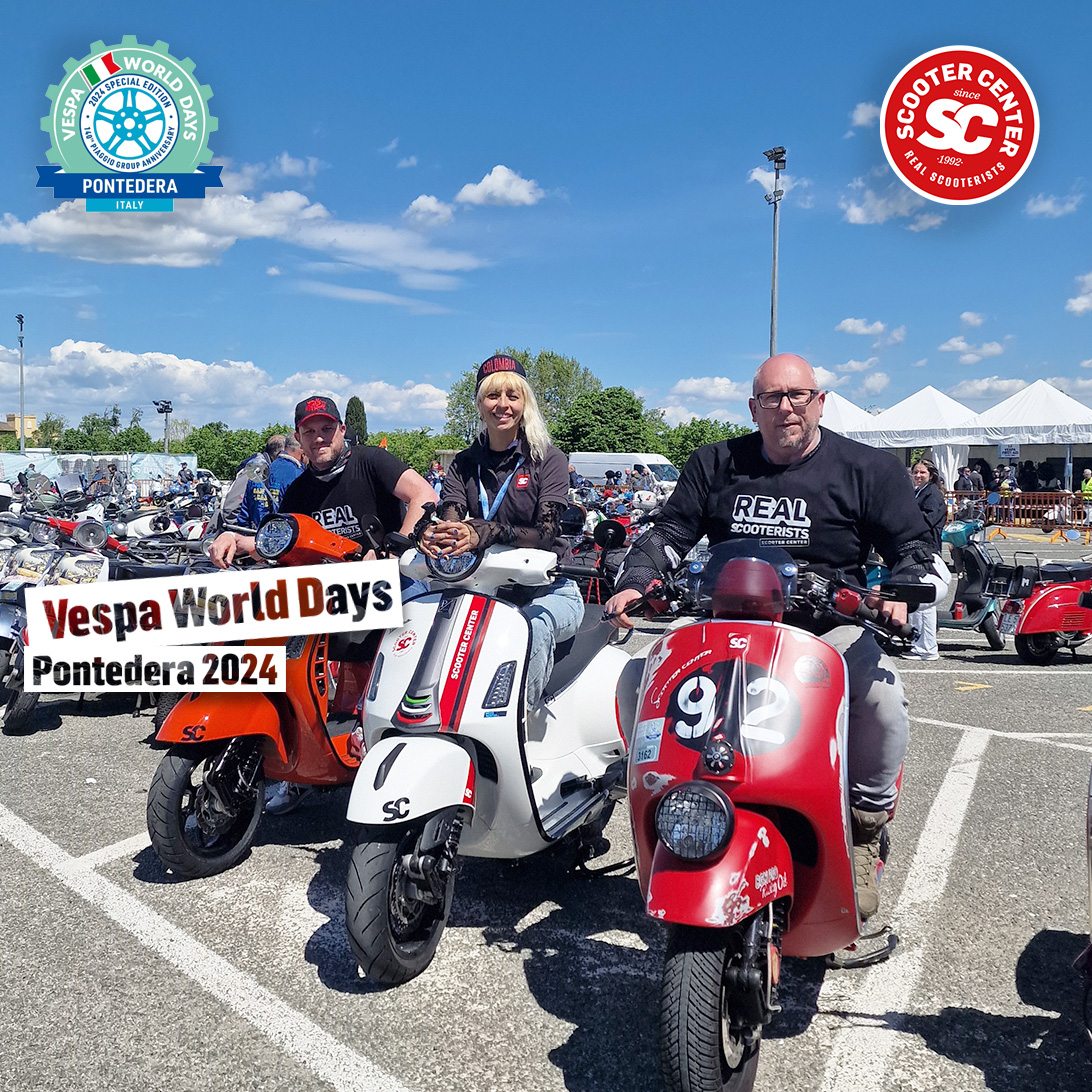 Vespa Werelddagen 2024 Scooter Center in Pontedera