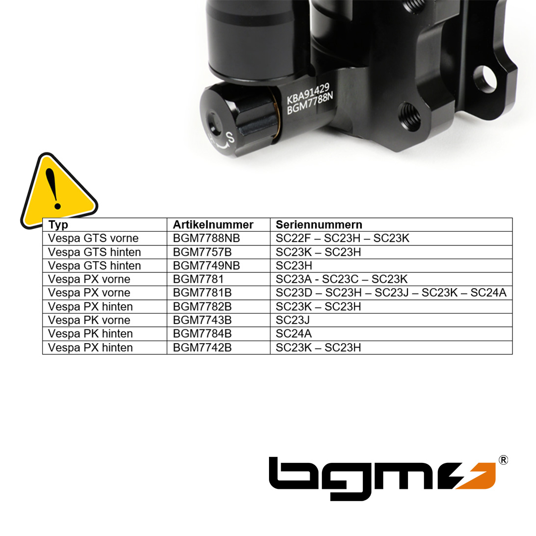 Update 8 – Rückruf bgm Stoßdämpfer 12.05.2025