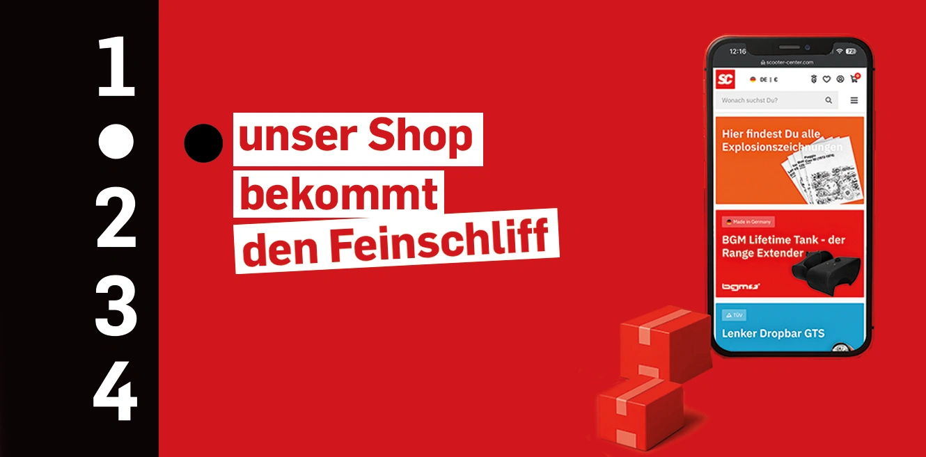 Neuer Lack, neuer Motor – unser Shop bekommt den Feinschliff