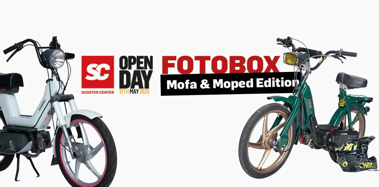 Fotobox #OpenDaySC 2025 Mai - Edition Mofa & Mopeds