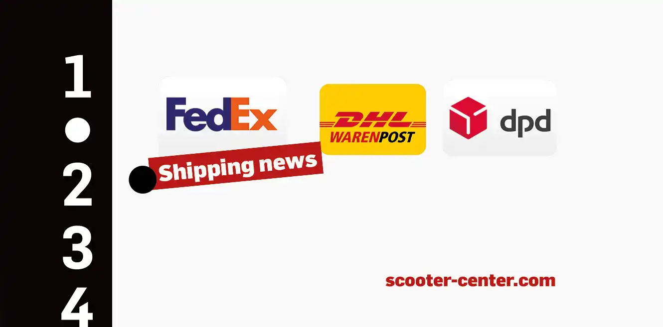 Versand-Update: FedEx und DPD zurück, Warenpost für Kleinteile