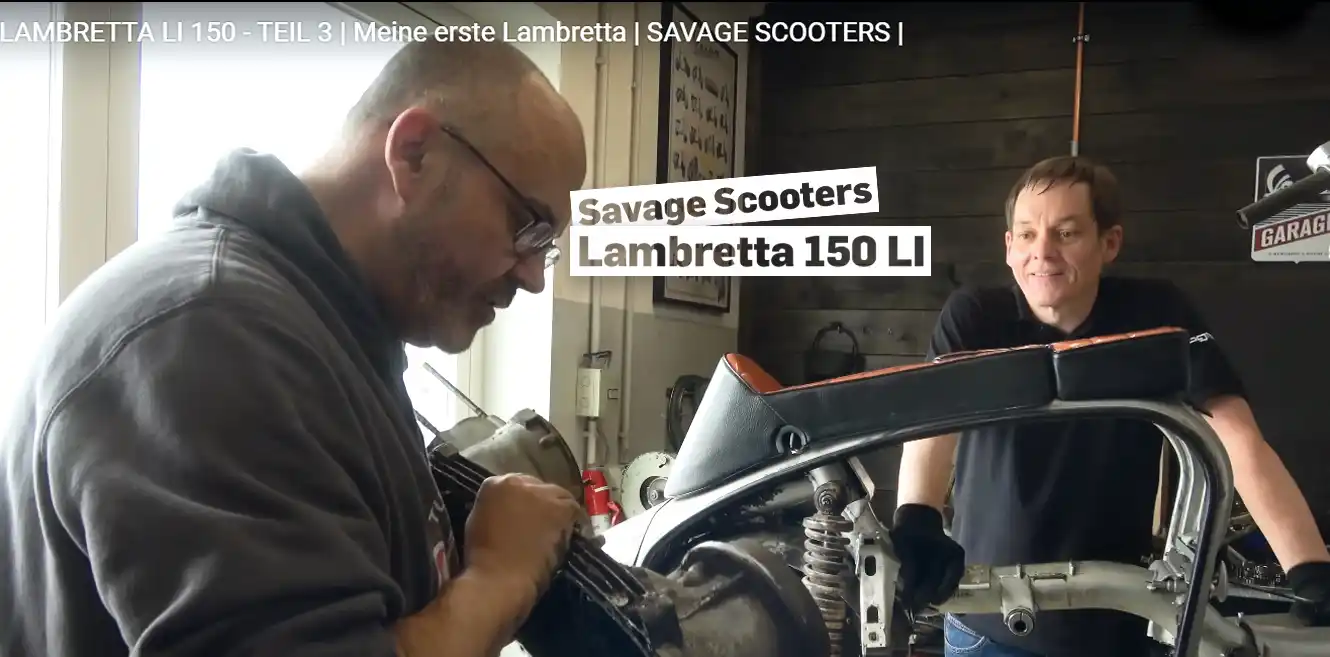 Savage Scooters se plonge dans l'univers Lambretta : un projet de tuning de grande classe