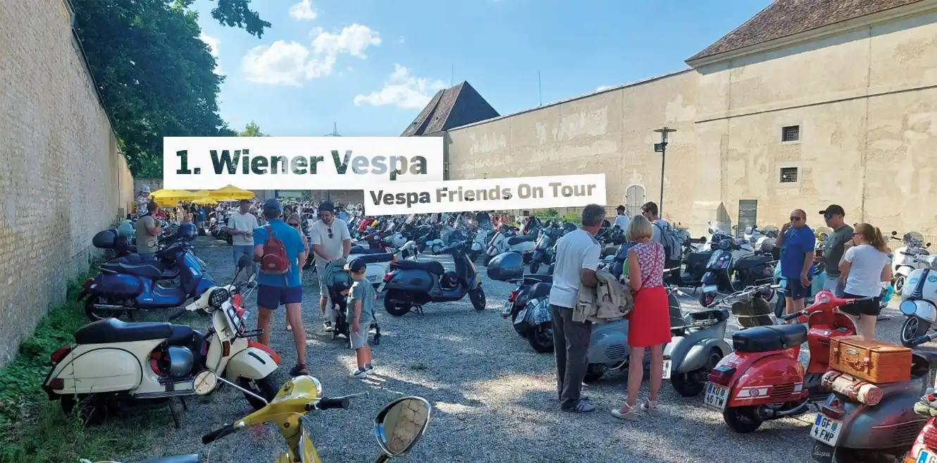 1 Wiener Vespa juli 2025 - Vespa Friends on Tour