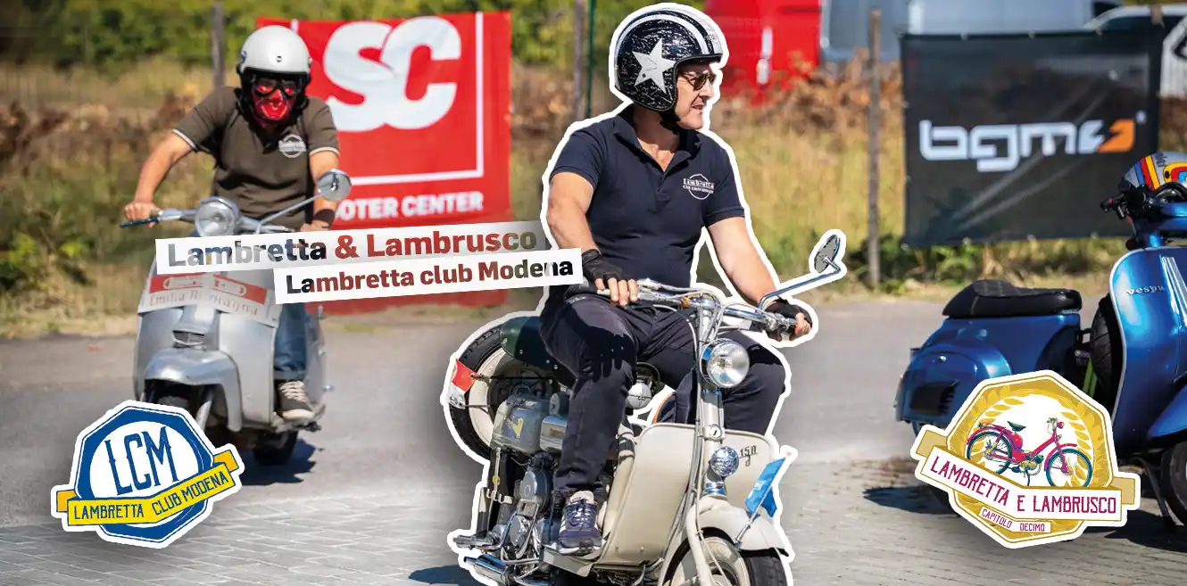 Lambretta Club Modena merayakan hari jadinya yang ke-10