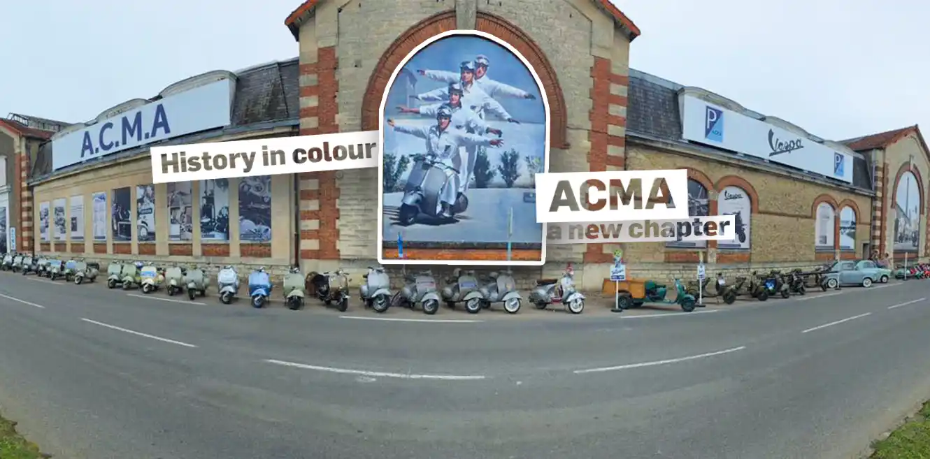 De l'usine à l'histoire : une nouvelle vie pour l'ACMA Vespa Factory
