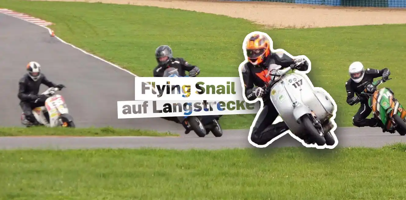 Flying Snail auf Langstrecke: Cheb und Magny-Cours