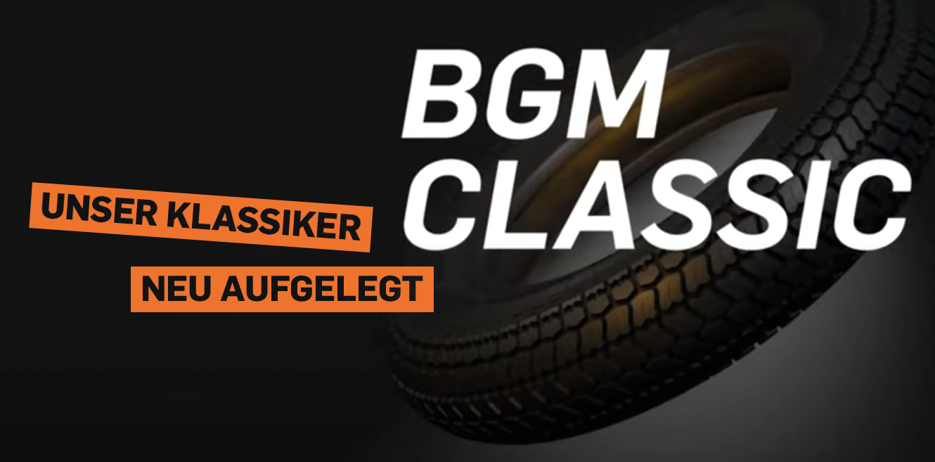 Klassiker för hela säsongen återutgiven: bgm PRO Classic 10 tum TT TL